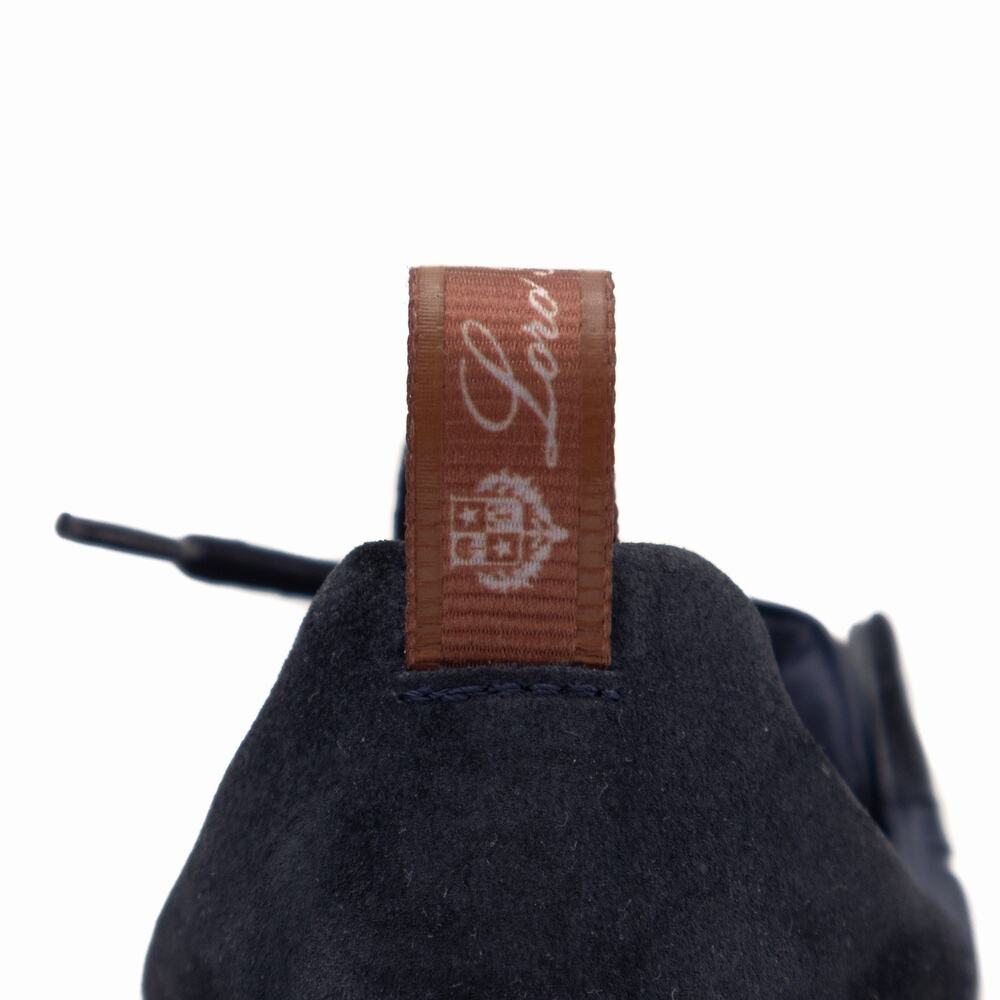 Loro Piana Men’s Modular Walk Navy Suede Storm System Sneakers EUR 42 US9 - Picture 11 of 16